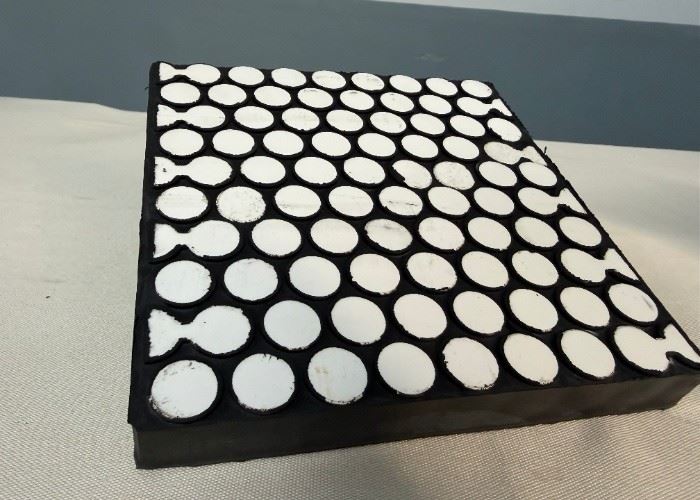 2-in-1 Ceramic Rubber Composite Wear Liners high quality