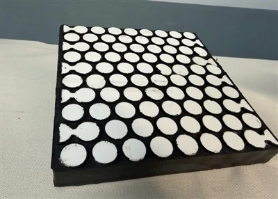2-in-1 Ceramic Rubber Composite Wear Liners